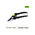  Секатор садовый Deli DL580201 