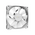  Вентилятор Geometric Future Squama 2505W (1F2505W112001) Single Pack / 120mm, 2000 RPM, 91.3 CFM, 35.06 dBA, 5V ARGB, White 
