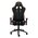  Кресло игровое ZONE 51 Gravity Z51-GRV-BO на колесиках, эко.кожа/замшевая ткань, черный/оранжевый 