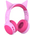  Наушники беспроводные PERO BH03 (PWH-BH03P) Pink, полноразмерные 