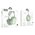  Наушники полноразмерные bluetooth HOCO W55 Pleasing BT headphones зеленый 