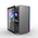  Корпус PcCooler LM300 ARGB BK, без БП, Flat Mid Tower, Black, TG, 0.45 SPCC, 1x120mm mATX, mITX 170/330/150mm 2x2.5", 5xPCI 1xUSB-A 3.0, 