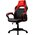  Кресло игровое Aerocool AС40C Air (AС40C black red) на колесиках, полиуретан, черный/красный/красный 
