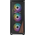  Корпус Azza Forest черный (CSAZ-370 Forest) без БП ATX 4x120mm 2xUSB3.0 audio bott PSU 