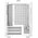  Корпус Deepcool CH160 WH (R-CH160-WHNGI0-G-1) 