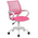  Кресло Бюрократ CH W696 (СH W696 pink) на колесиках, сетка/ткань, розовый 