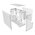 Корпус Geometric Future Model 5 White (1AM5WKWT00100) / mid tower, E-ATX 