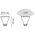  Лампа GAUSS GU10 13631 LED софит 11Вт одна шт. 