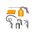  Набор пневмоинструмента DEKO DKSG05-1 018-0909-1 