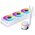  СВО JONSBO TG-360 ARGB White LGA 2011/1700/1200/115X/AM5/AM4 (TDP 300W, ARGB Fan and Pump, PWM, Triple Fan 120mm) 