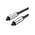  Кабель UGREEN AV108 10541 Toslink Optical Male To Male Audio Cable 3m Black/Silver 