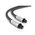  Кабель UGREEN AV108 10541 Toslink Optical Male To Male Audio Cable 3m Black/Silver 