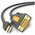  Кабель UGREEN CR104 20211 USB 2.0 A To DB9 RS-232 Male Adapter Cable 1.5m Dark Gray 