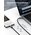  Кабель UGREEN US316 70428 USB-C 2.0 to USB-C 2.0 5A Data Cable 1.5m Black 