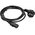  Кабель Buro BU-PCAB-1.8-16A IEC C13 Евровилка 1.8м 