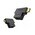  Адаптер UGREEN HD129 20144 Micro HDMI + Mini HDMI Male to HDMI Female Adapter Black 