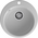  Кухонная мойка GRANFEST Urban 649 dark gray 
