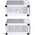  Корпус Jonsbo D31 Mesh White без БП, боковая панель из закаленного стекла, mini-ITX, micro-ATX, белый 