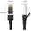  Кабель UGREEN NW101 50184 Cat 6 U/UTP Pure Copper Ethernet Flat Cable 1m Black 