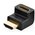  Адаптер UGREEN HD112 20110 HDMI Male To Female Angled Up Adapter Black 