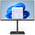  Моноблок IRBIS MIR AIO 24 (S.24i5165H.MIR) 23.8“(i5-1235U;16GB(3200MHz);SSD512GB;IPS;16:9;250Cd/m2;1920x1080x75Hz;HDMI(IN);USB-C;2*USB2.0;3*USB3.2A 