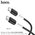  Дата-кабель HOCO X82 Type-C to Type-C 60W silicone 1м (чёрный) 
