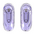  Наушники ACEFAST T8 (AF-T8-AP) Crystal color bluetooth earbuds Alfalfa purple 