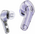  Наушники ACEFAST T8 (AF-T8-AP) Crystal color bluetooth earbuds Alfalfa purple 