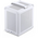  Корпус JONSBO C6-ITX White без БП ITX БП, боковая панель из закаленного стекла, mini-ITX, белый 