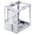  Корпус JONSBO C6-ITX White без БП ITX БП, боковая панель из закаленного стекла, mini-ITX, белый 