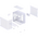  Корпус JONSBO TK-3 White без БП ATX БП, mini-ITX, micro-ATX, белый 