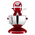  Миксер KitchenAid Heavy Duty 5KSM55SXXEER красный 