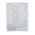  Корпус Lian Li SUP 01 White RGB (G99.SUP01W.00) MidiTower (ATX, без БП, ARGB, 2xUSB3.2 Type-A + USB3.2 Type-C) 