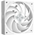  Кулер PcCooler F5 R120 WH (120x120x25mm, 4-pin PWM, 86.73CFM, 32dBA, 2200RPM, White) 
