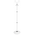  Вешалка напольная Бюрократ Класс ТМ (116/white) белый 