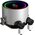  СВО PcCooler DA240 ARGB WH (270W, 240mm, White, Fans 2x120mm, 73.6CFM, -dBA, 1800RPM/ Pump height 55mm, 3000RPM) 