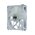  Вентилятор HAFF UF120 120mm White 