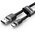  Кабель Baseus Cafule (CATKLF-UG1) USB For Type-C 2A 3m Gray+Black 