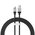  Дата-кабель Baseus CoolPlay (CAKW000601) Fast Charging USB to Type-C 100W 1m Black 