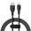  Дата-кабель Baseus Pudding (P10355703111-00) Fast Charging USB to Type-C 100W 1.2m Cluster Black 
