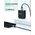  Кабель UGREEN US290 60148 USB 2.0 A to Micro USB Cable Nickel Plating Alu Braid 2m Grey/Black 