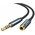  Кабель UGREEN AV118 10594 3.5mm Male to 3.5mm Female Extension Cable 2m Black 