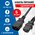  Кабель питания 5bites PC107-50A IEC-320-C13 IEC-320-C14 220V 3G*0.75mm 5m 