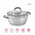  Кастрюля Rondell Balance RDS-753 2л стальной 