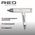  Фен RED Solution F580 белый и серый 