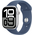 Smart-часы Apple Watch SE 2024 MXER3LL/A 44мм корп.серебристый Sport Band рем.синий разм.брасл.:M/L 