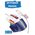  Мышь HOCO GM31 Overlord luminous gaming wired mouse бело-голубой 