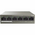  Коммутатор PoE неуправляемый IP-COM F1106P-4-63W 6-Ports 10/100 Mbps Base-TX/4-Ports PoE (PoE бюджет 58W) 