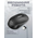  Мышь HOCO GM28 2.4G business wireless mouse black металически-серый 