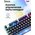  Клавиатура HOCO GM18 Luminous gaming keyboard and mouse set черный 